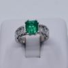 Diamond and Emerald Ring