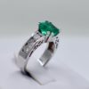 Diamond and Emerald Ring - Image 2